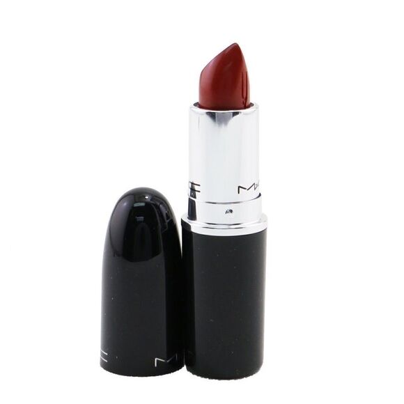MAC Lady Bug Lustreglass Lipstick Classic Tomato Red NWT FULL SIZE! - Picture 2 of 6